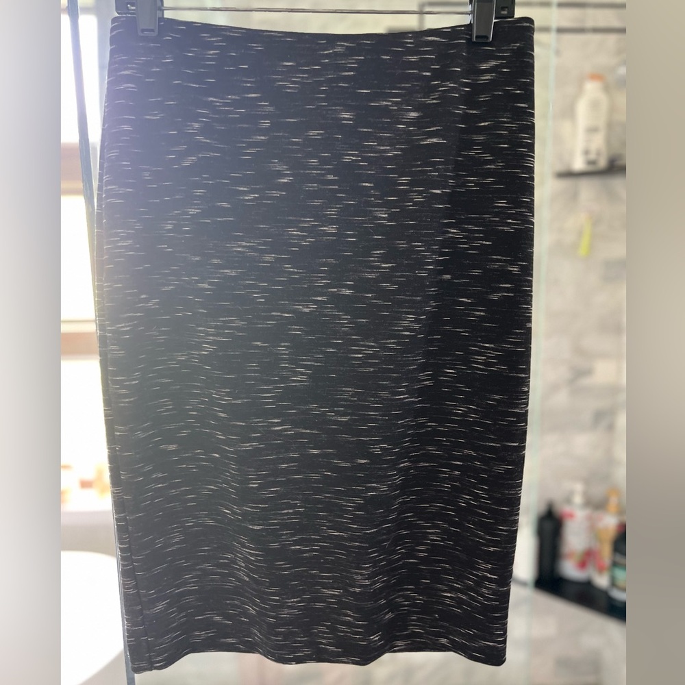 Mossimo Black and White Patterned Skirt